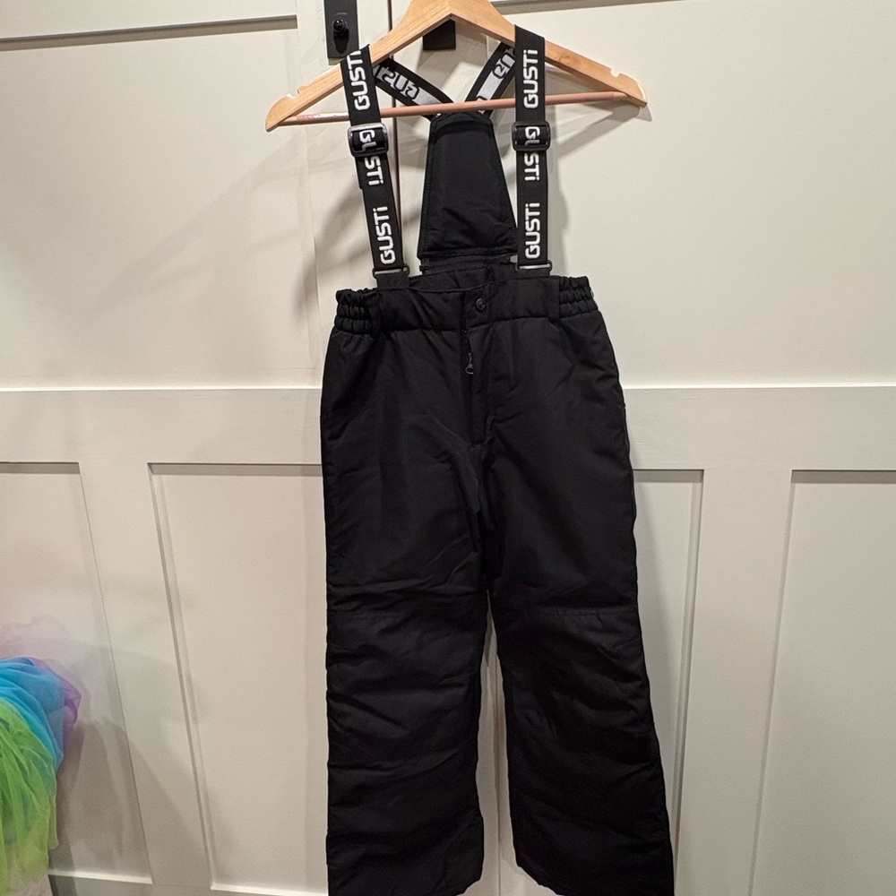 Gusti Kids Snow Pants with Logo Straps